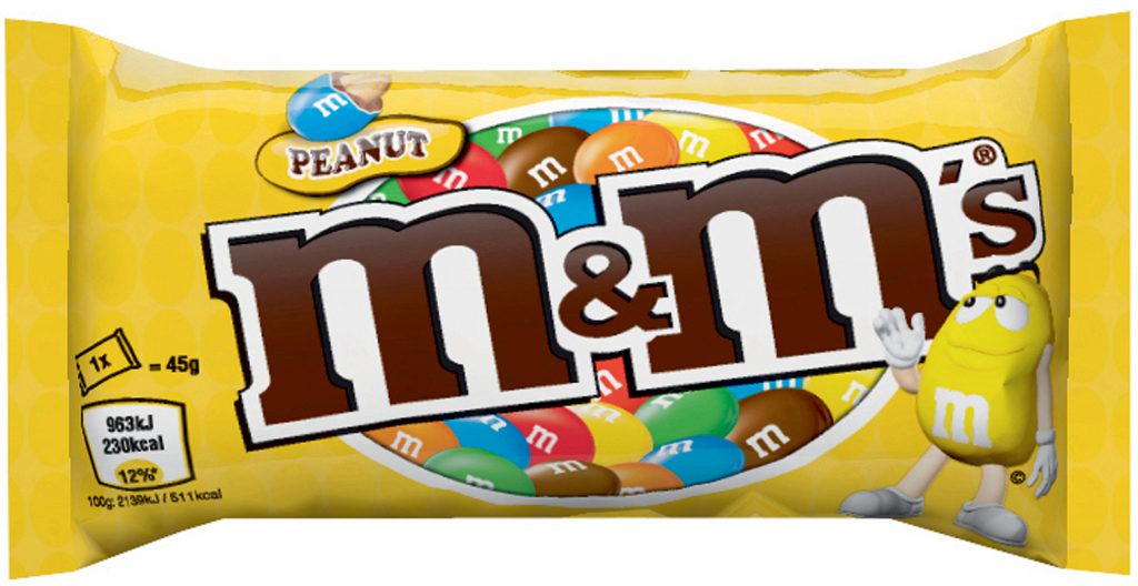 M&M's Peanut Mastervending